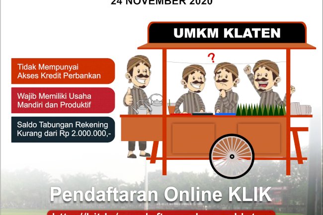 BANTUAN UMKM DIBUKA KEMBALI !