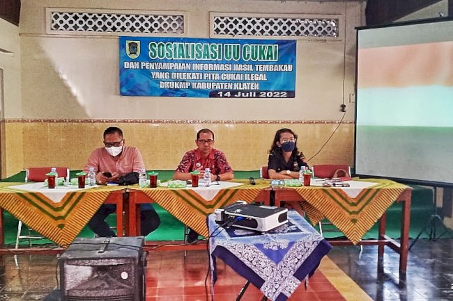 Sosialisasi UU Cukai