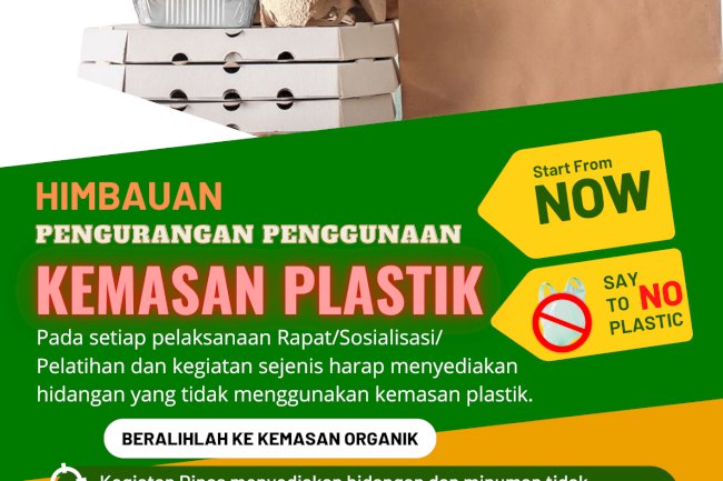 Himbauan Pengurangan Penggunaan Kemasan Plastik untuk Menyelamatkan Bumi Kita