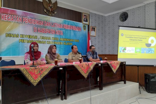 Pendidikan dan Pelatihan Perkoperasian Di Kabupaten Klaten