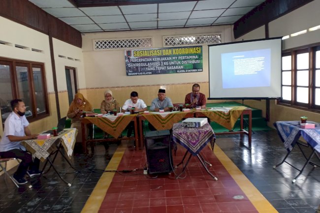 Sosialisasi dan Koordinasi Percepatan Kebijakan MY PERTAMINA dan Regulasi LPG 3 Kg