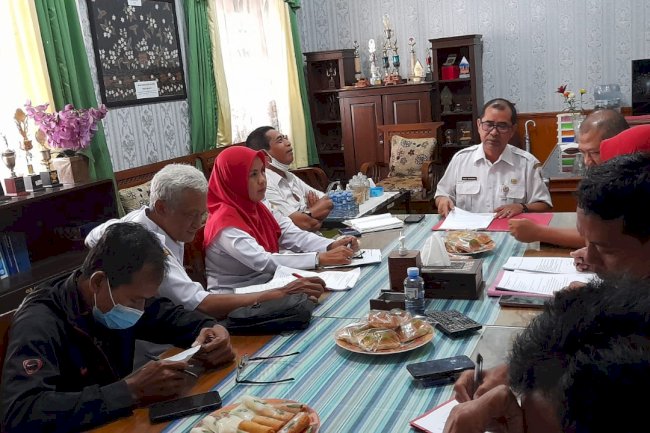 Rapat Finalisasi Pemindahan Pedagang Shelter ke Taman Kuliner Mall Pelayanan Publik