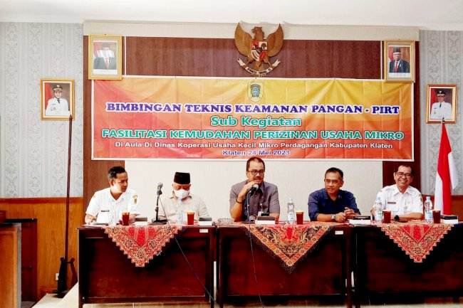 Bimbingan teknis keamanan pangan - PIRT