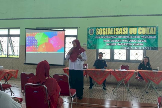 Sosialisasi UU Cukai dan Penyampaian Informasi Hasil Tembakau