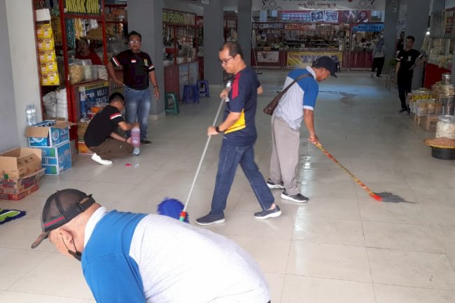 Kerja Bakti Pasar Gedhe Klaten