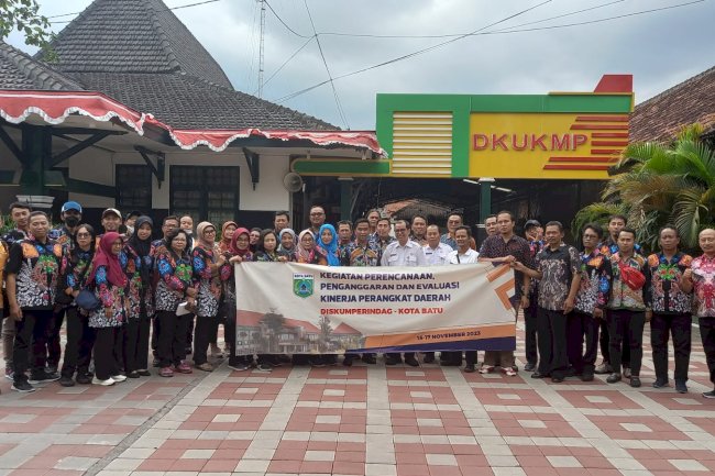 Kunjungan Dinas Koperasi Usaha Mikro Perindustrian dan Perdagangan Kota Batu