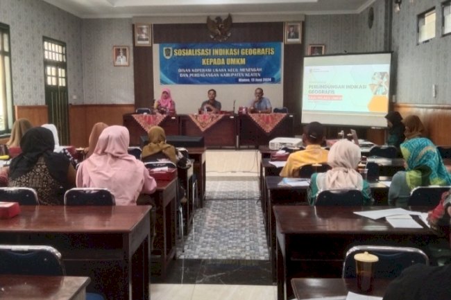 Sosialisasi Indikasi Geografis Kepada Pelaku UMKM