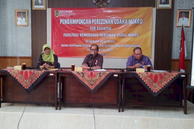 Pendampingan Perizinan Usaha Mikro