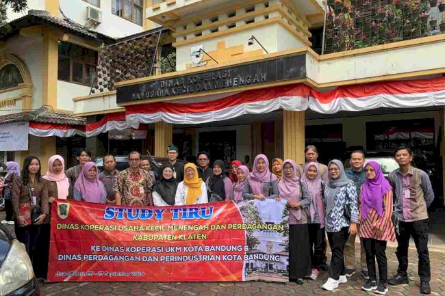 Kunjungan Studi Tiru Ke Dinas Koperasi UKM dan Dinas Perdagangan & Perindustrian Kota Bandung Jawa Barat