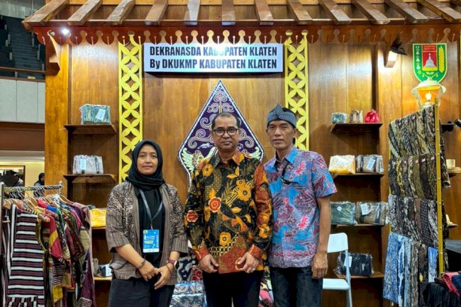 DKUKMP Kab. Klaten Partisipasi dalam Pameran Inacraft Jakarta 2024