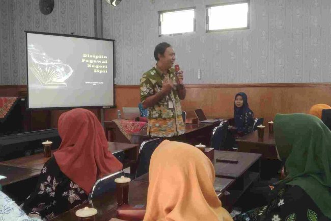 Sosialisasi Kedisiplinan ASN Bersama BKPSDM Kabupaten Klaten