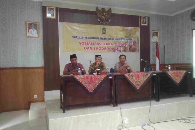 Sosialisasi Zakat Infaq Shodaqoh (ZIS) oleh BAZNAS Kab Klaten