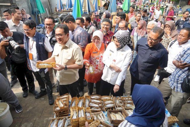 Kunjungan Menteri Perdagangan RI di Pasar Gedhe Klaten