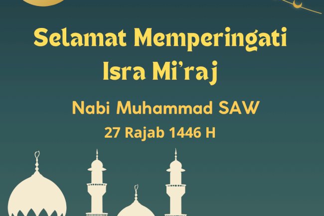 Selamat Memperingati Isra Mi'raj