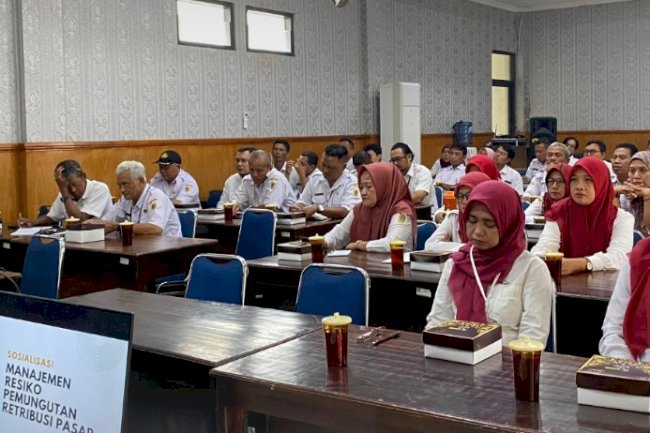 Sosialisasi Manajemen Resiko Pemungutan Retribusi Pasar