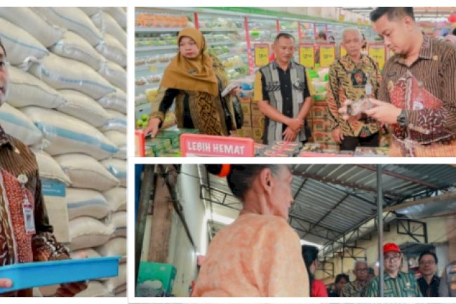 Sidak stok dan harga pangan