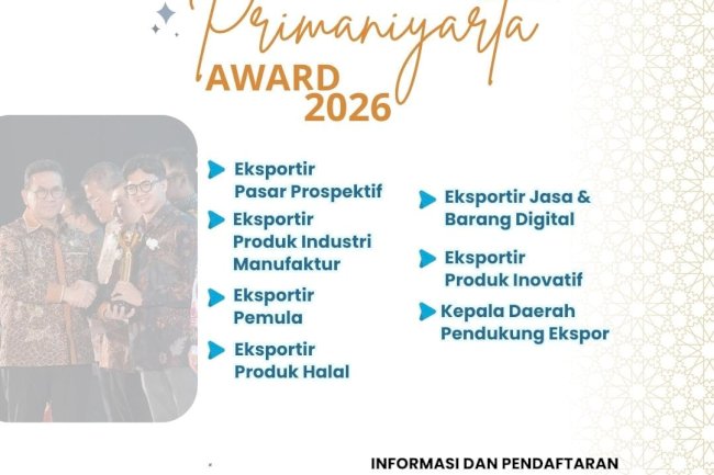 Kembangkan Sayap ke Pasar Global! Pendaftaran Primaniyarta Award 2026 Resmi Dibuka