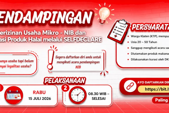 Pendampingan Perijinan Usaha Mikro