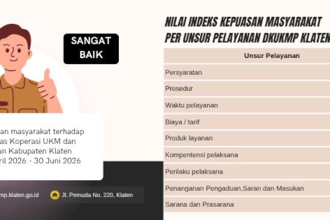 IKM 1 April 2026 - 30 Juni 2026