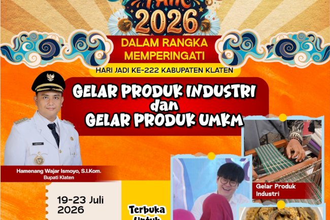 Ikuti dan Ramaikan Klaten Fair 2026: Gelar Produk Industri dan UMKM di Alun-Alun Klaten!