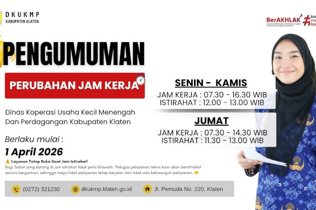 Perubahan Jam Kerja