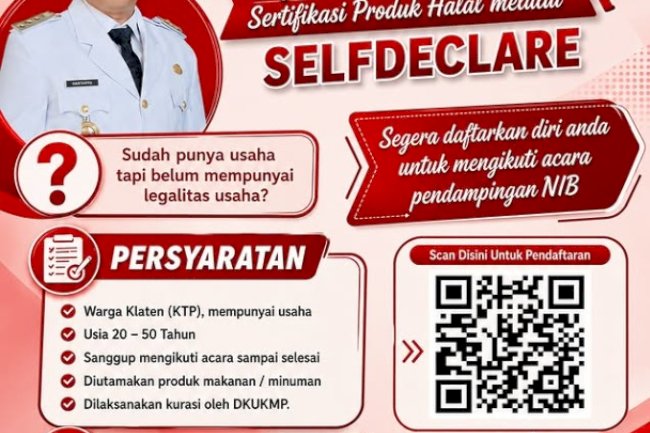 PENDAFTARAN: Pendampingan Perizinan Usaha Mikro Gratis (Pembuatan NIB & Sertifikasi Halal Self-Declare)