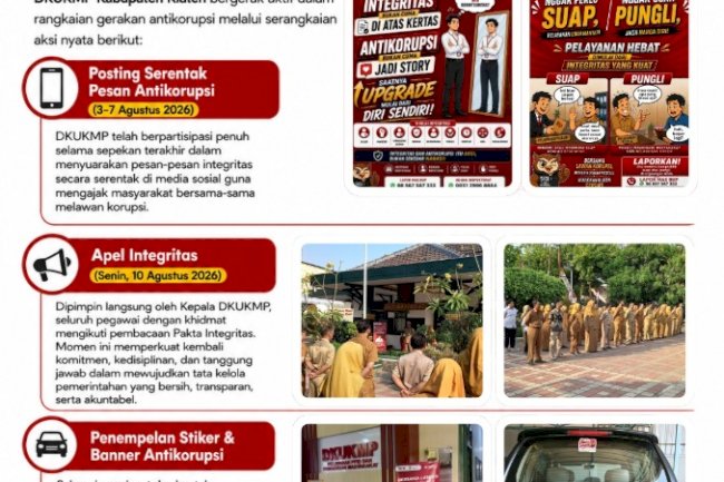 Satu Komitmen, Seribu Aksi Integritas!