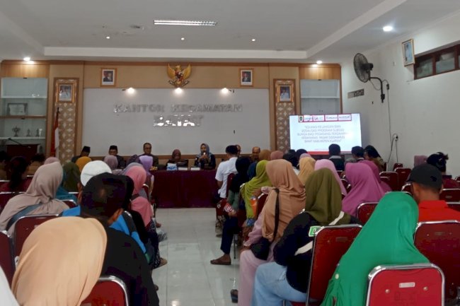 Edukasi Keuangan dan Sosialisasi Subsidi Bunga bagi Pedagang Terdampak Kebakaran Pasar Sidoharjo, Kecamatan Bayat