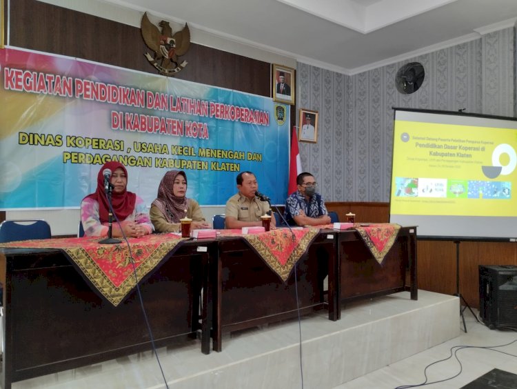 Pendidikan dan Pelatihan Perkoperasian Di Kabupaten Klaten