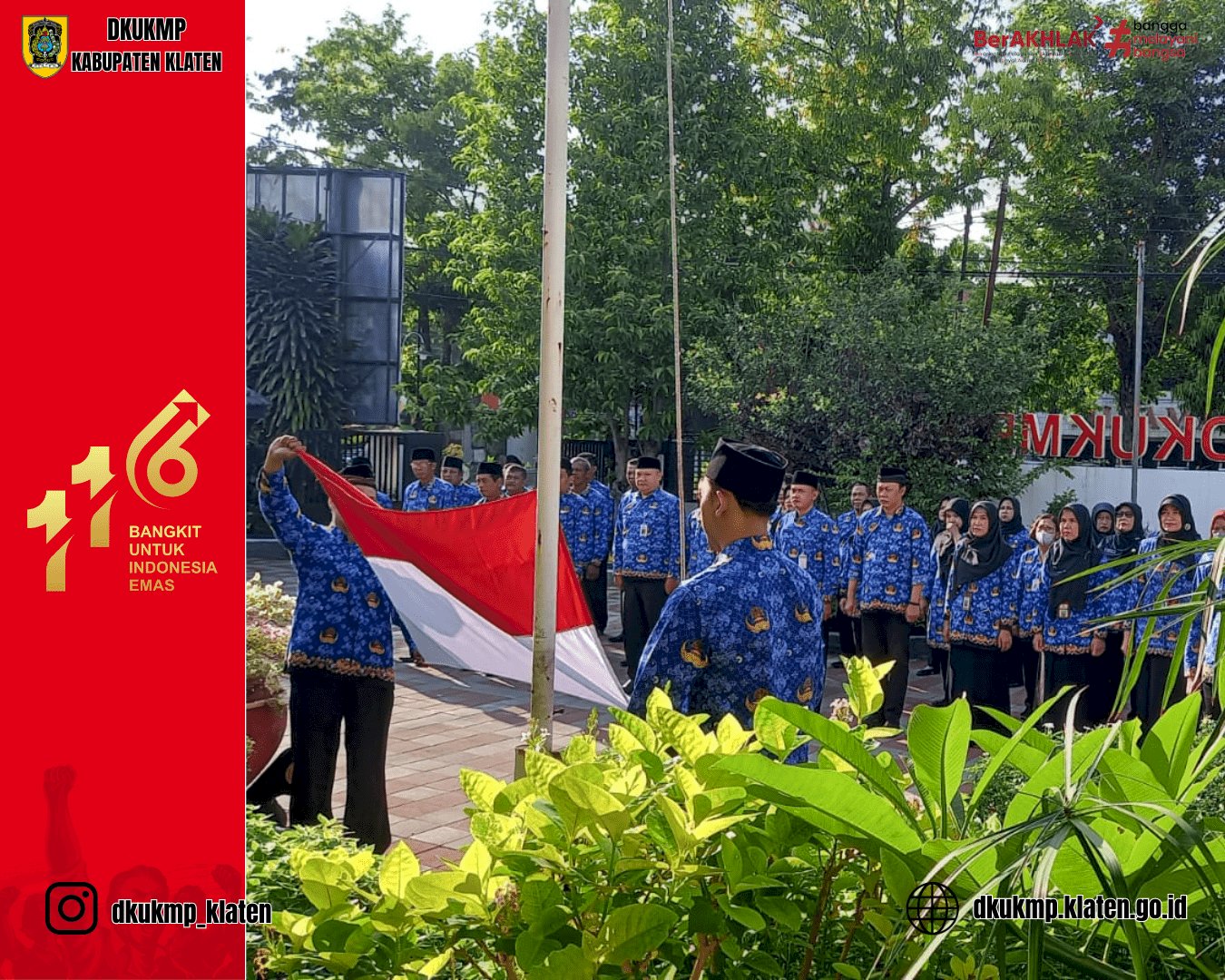 Upacara Peringatan Hari Kebangkitan Nasional Ke-116 Tahun 2024