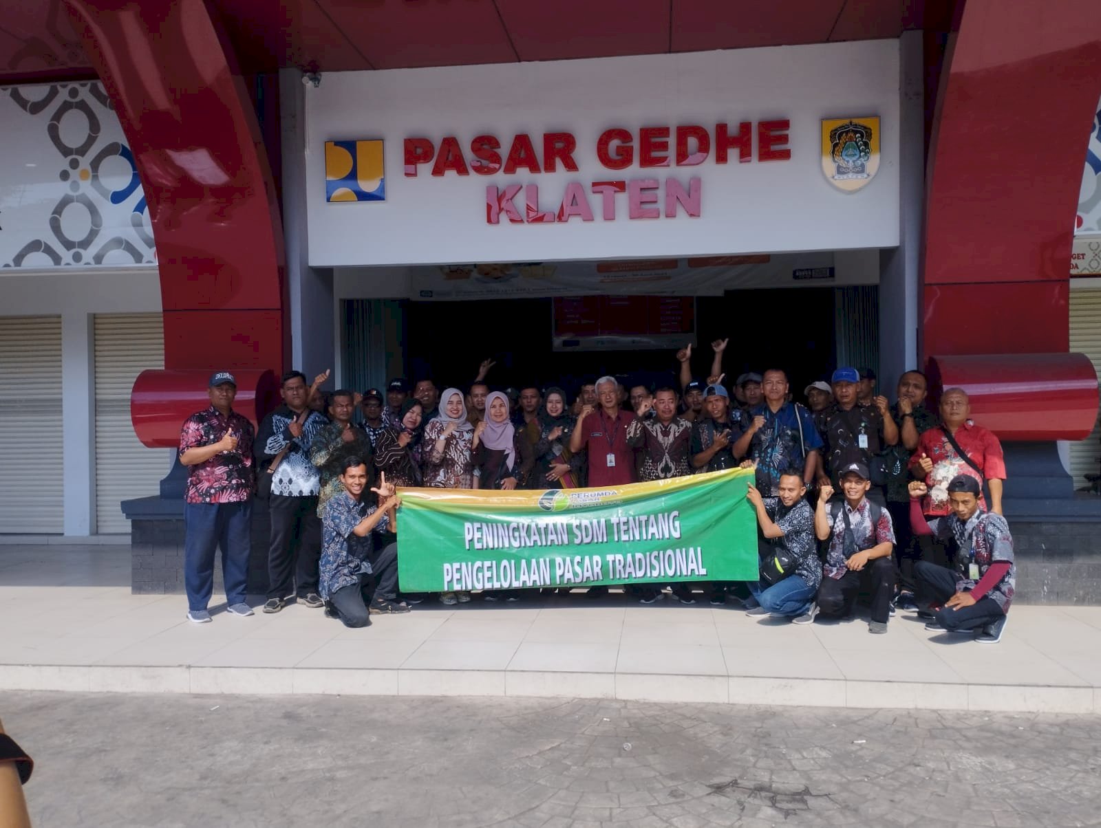 Kunjungan & Studi Tiru dari Perumda Pasar Joyoboyo Kota Kediri