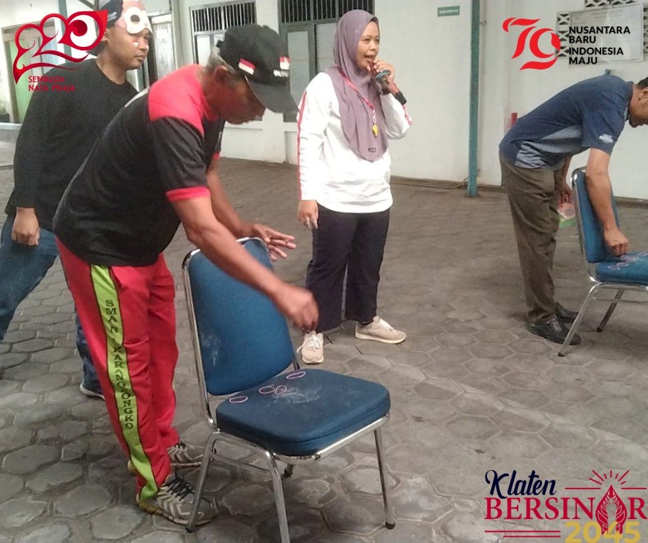 Keseruan Lomba Dalam Rangka Memperingati HUT RI Ke-79