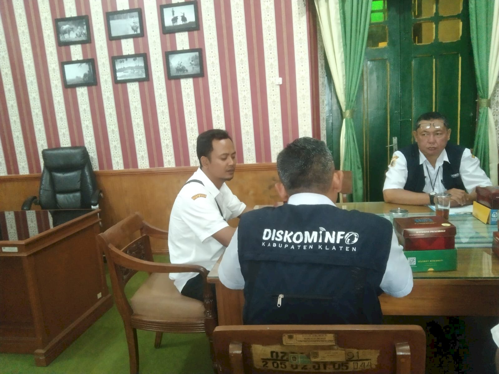 Visitasi Oleh Tim Monev Keterbukaan Informasi Publik (KIP) Kabupaten Klaten