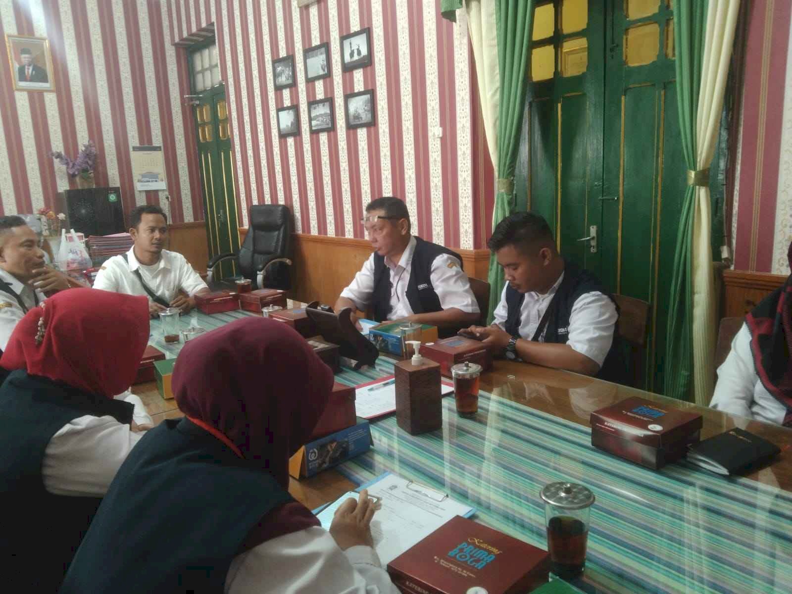 Visitasi Oleh Tim Monev Keterbukaan Informasi Publik (KIP) Kabupaten Klaten