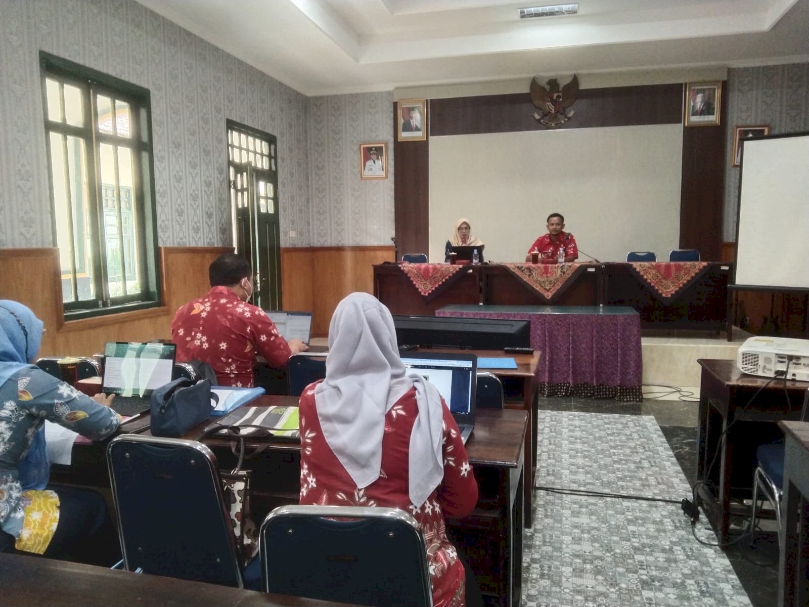 Monitoring dan Evaluasi oleh Bagian Keorganisasian Setda Kabupaten Klaten