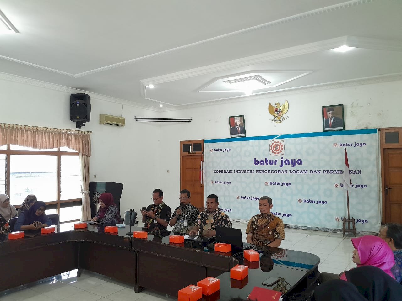 Kunjungan Disperindagkop Kabupaten Demak