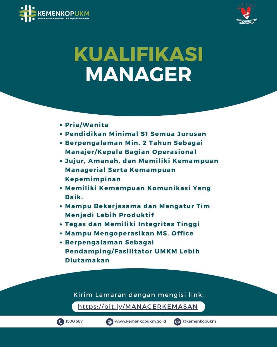 Open Recruitment Layanan Kemasan Produk UMKM Kabupaten Klaten