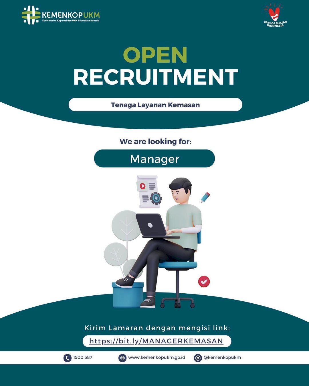 Open Recruitment Layanan Kemasan Produk UMKM Kabupaten Klaten