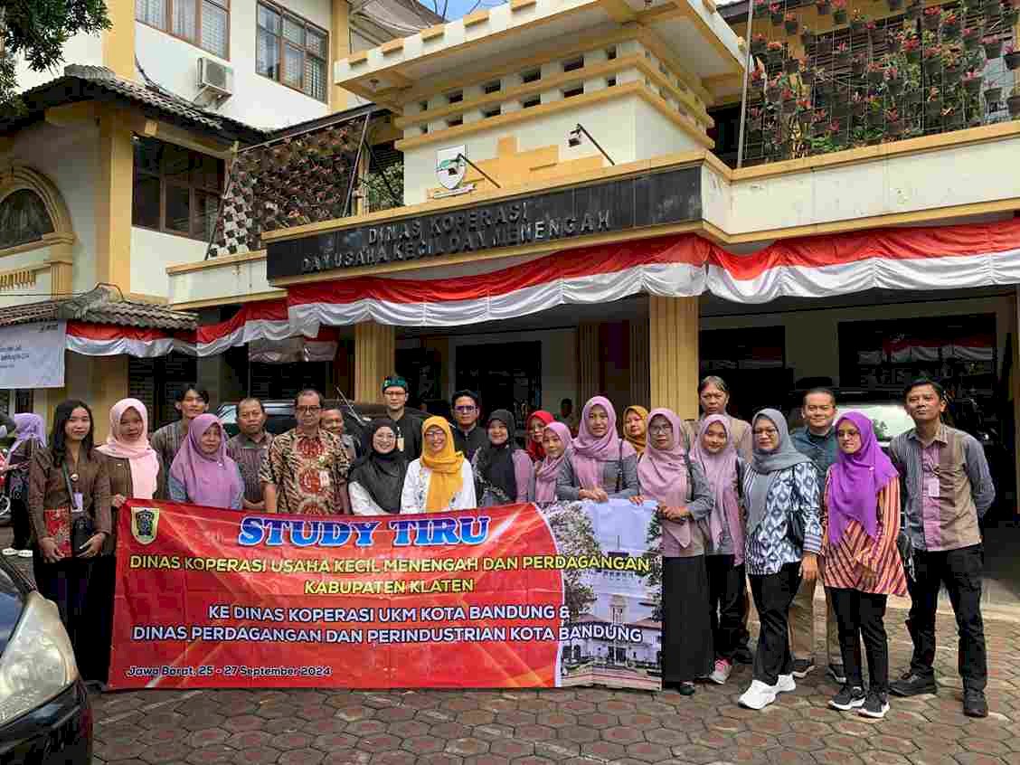 Kunjungan Studi Tiru Ke Dinas Koperasi UKM dan Dinas Perdagangan & Perindustrian Kota Bandung Jawa Barat