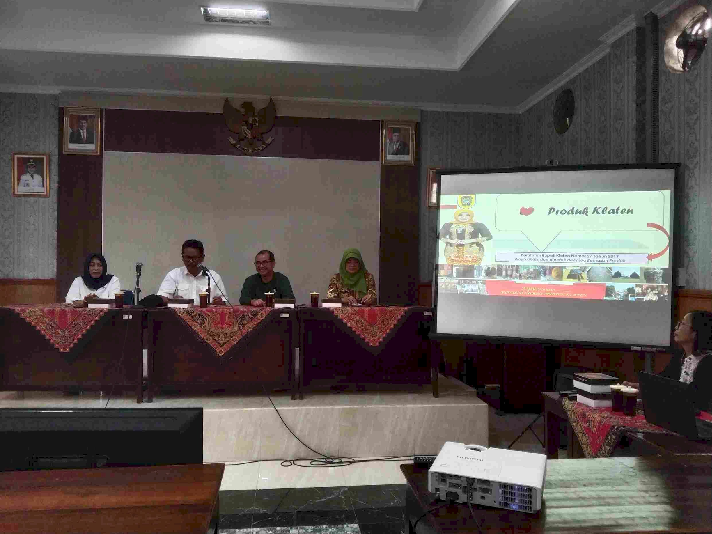 DKUKMP Kab. Klaten Menerima Kunjungan dari Dinas Koperasi dan Usaha Mikro Kab. Nganjuk