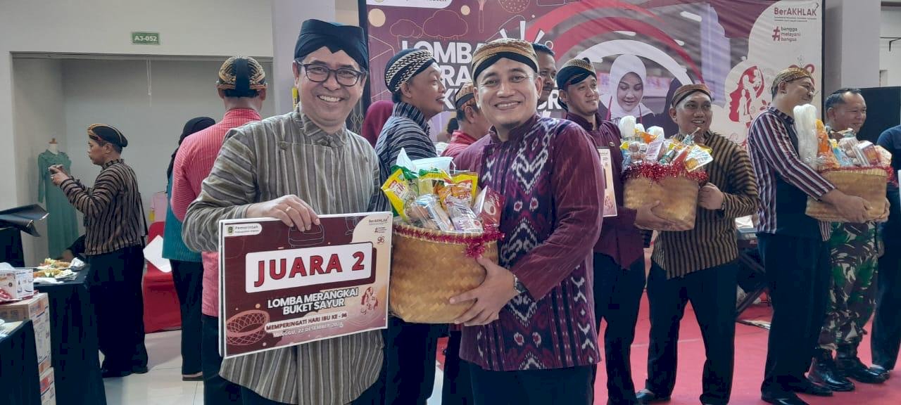 Turut Memeriahkan Lomba Masak dan Merangkai Buket Sayur Dalam Rangka Memperingati hari Ibu Tahun 2024