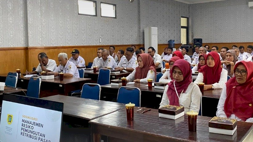 Sosialisasi Manajemen Resiko Pemungutan Retribusi Pasar