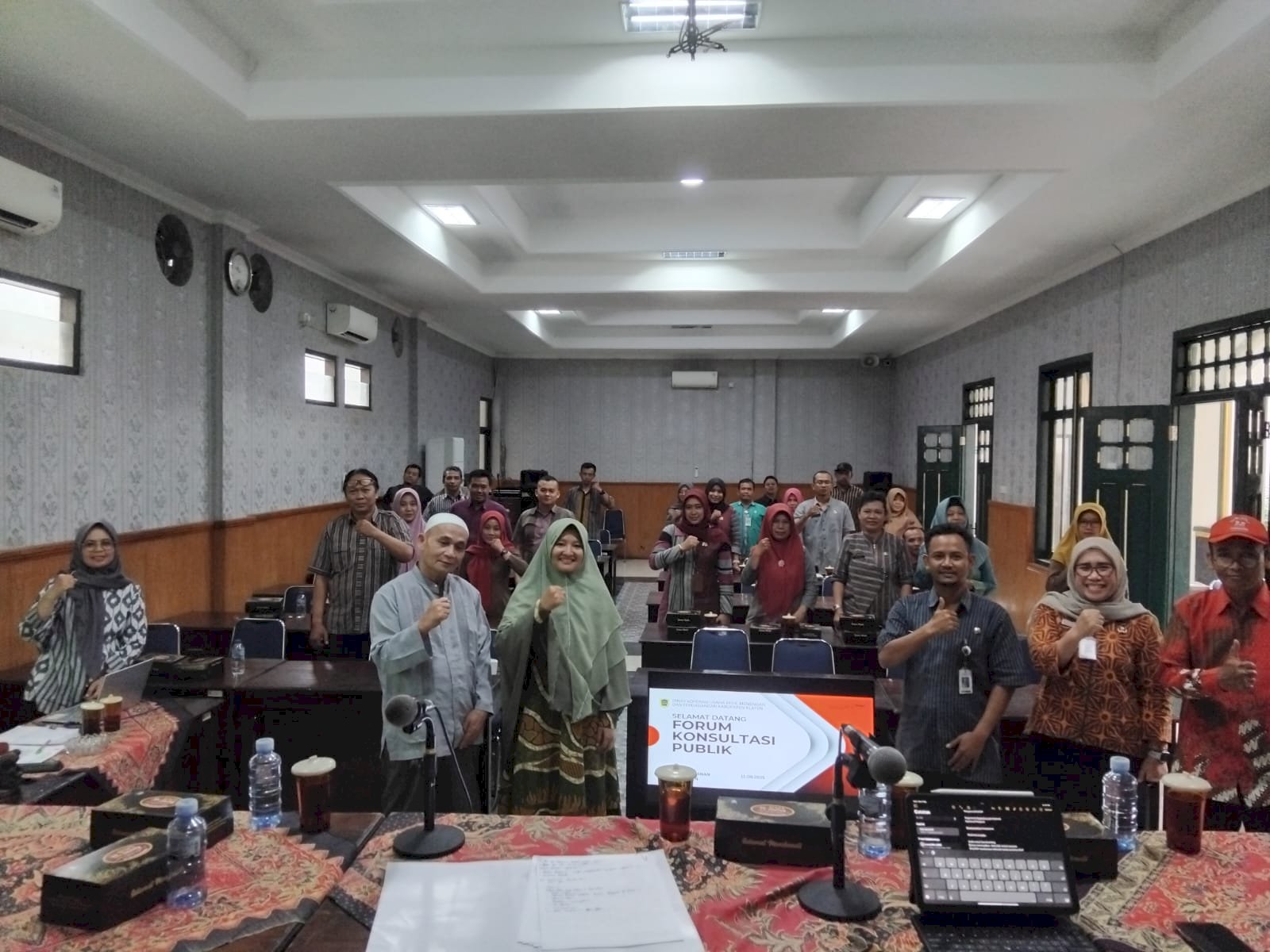 Tingkatkan Kualitas Pelayanan Publik, DKUKMP Klaten Gelar Forum Konsultasi Publik (FKP) Bersama Stakeholder dan Masyarakat