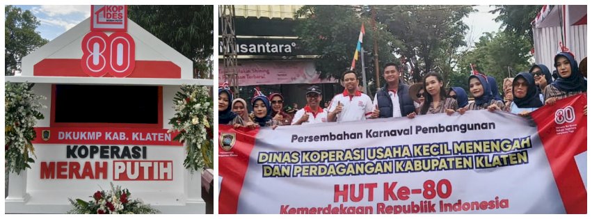 Rayakan Hari Jadi Klaten dan HUT RI ke-80, DKUKMP Tampil Memukau dengan Tema "Koperasi Desa Merah Putih"