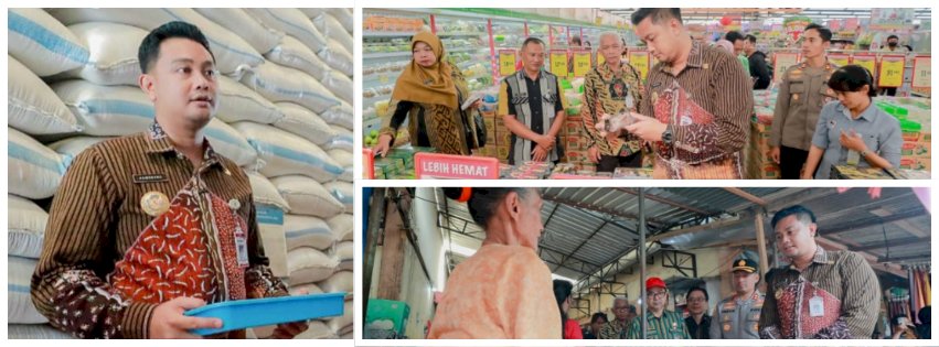 Sidak stok dan harga pangan