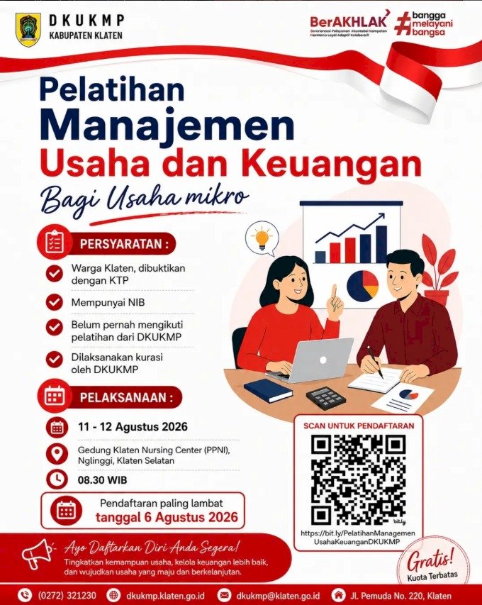 Pelatihan Manajemen Usaha dan Keuangan